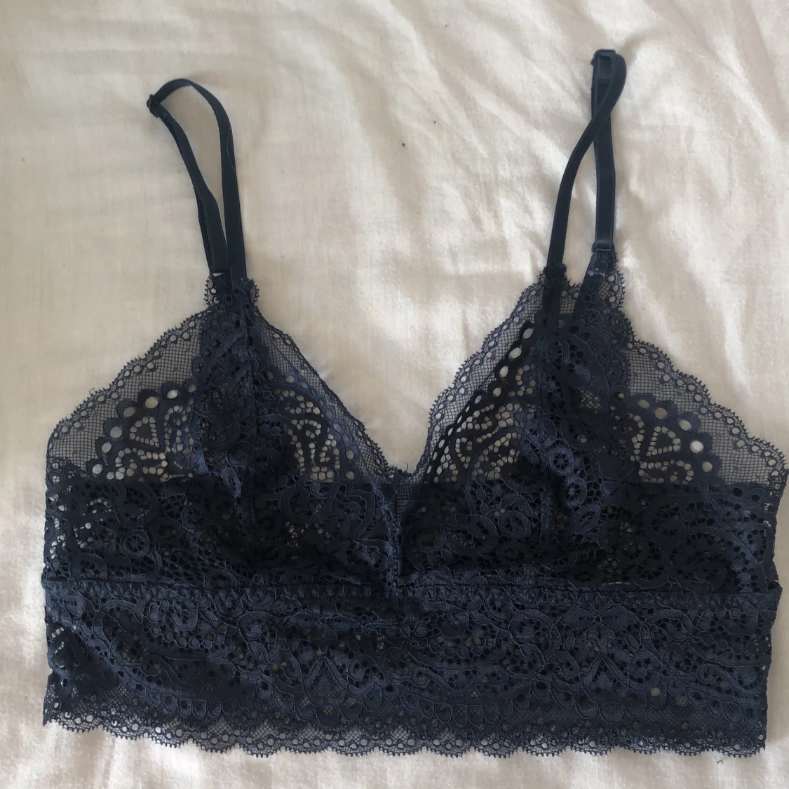 Mörkblå bralette 