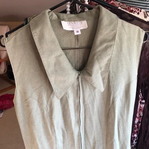 Långklänning - Superfin vintage långklänning med fin krage. Storlek 38🌸