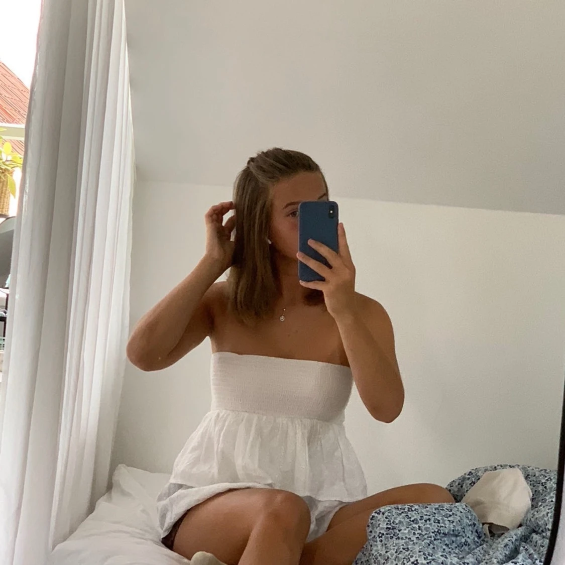 Vit volangkjol Kappahl  - 90