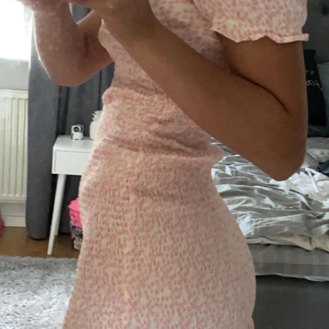 Rosa zara klänning - 91