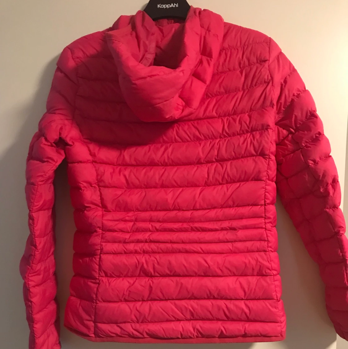 Vadderad jacka rosa - 90