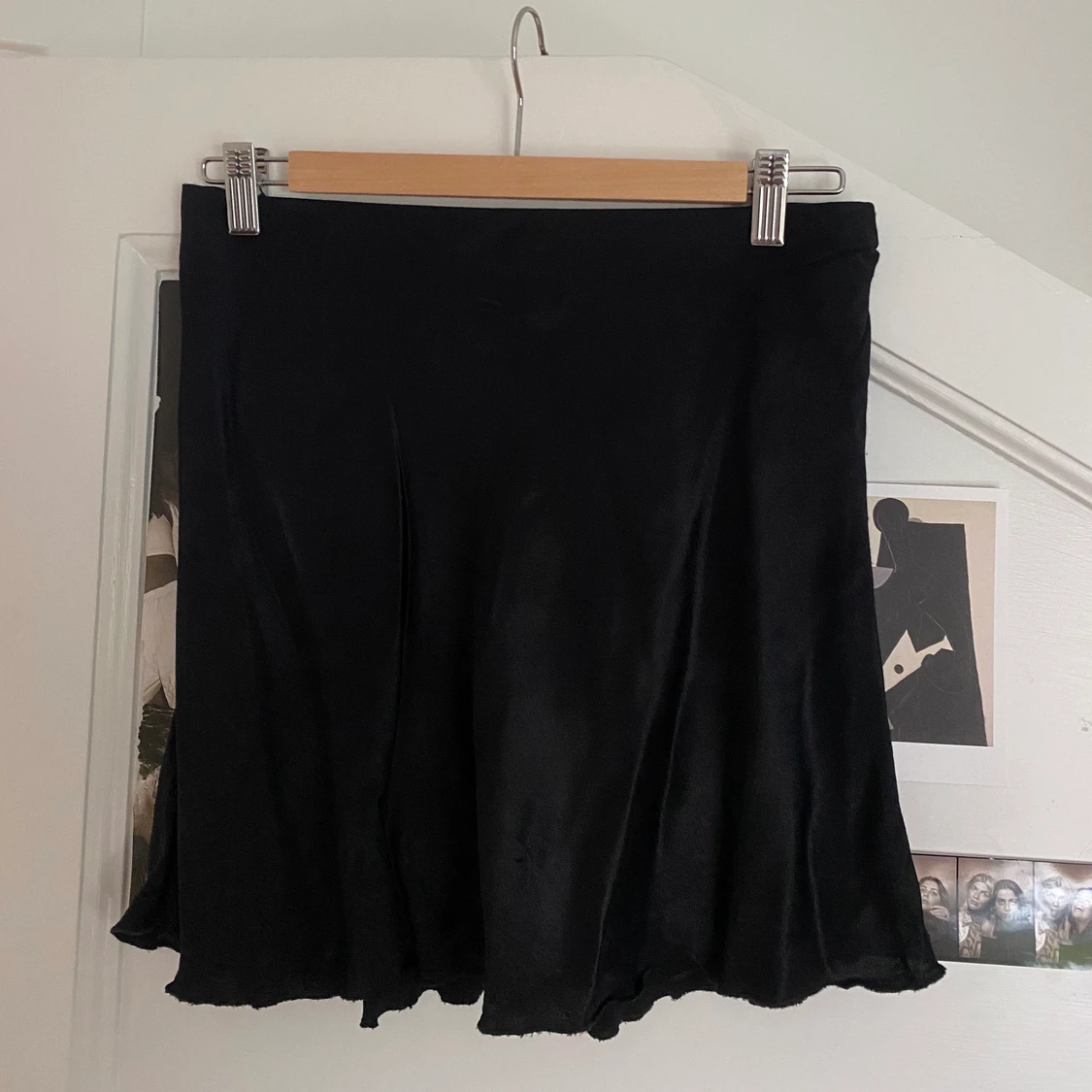 Svart Sidenkjol från Weekday