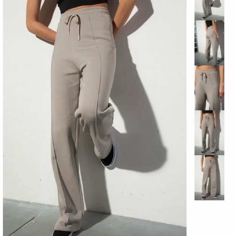 Mjukisbyxor av Ida Carlsson X Madlady🤍🤍 säljer även likadana i grå. Jeans & Byxor.