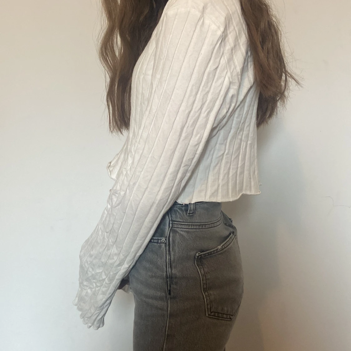 Tunn vit tröja  - 90