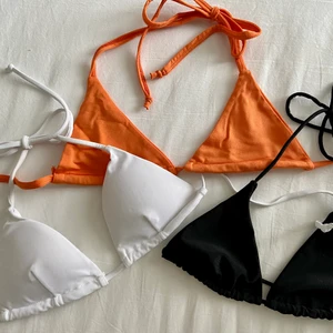 Bikinitoppar - Säljer dessa fina oanvända bikinitoppar eftersom de är för små💞 Alla för 120kr