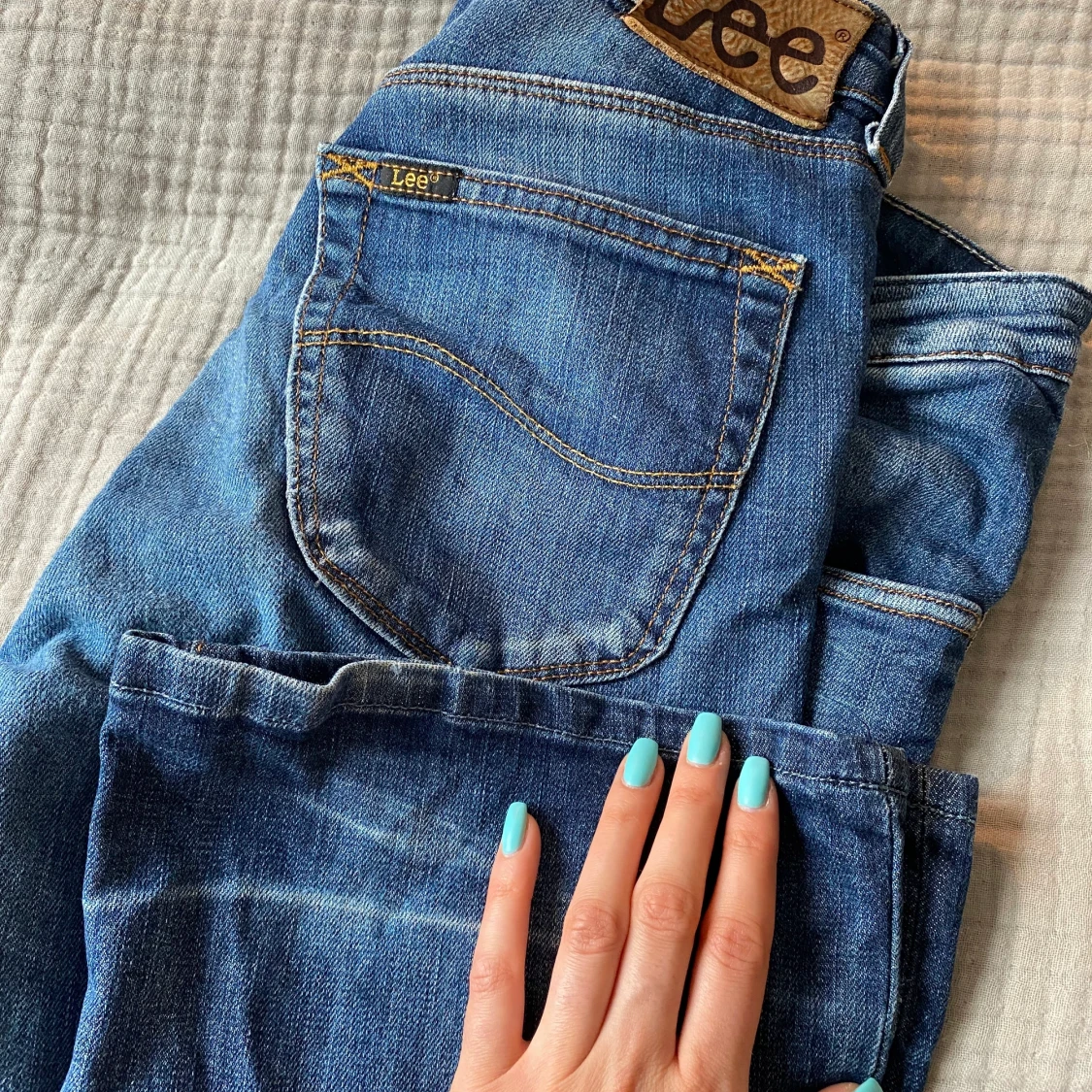 Märkesjeans bootcut Lee  - 90