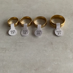 Trendiga ringar - Guldpleterade ringar💕