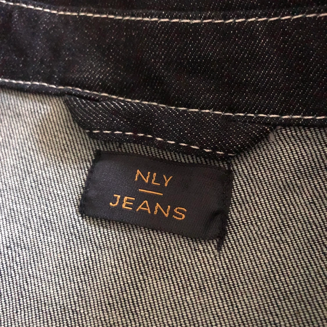 Mörkblå jeansjacka - 91