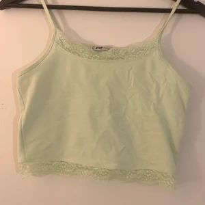 ♡ mint green lace cami top ♡ - worn about one time, looks amazing with low rise jeans!!