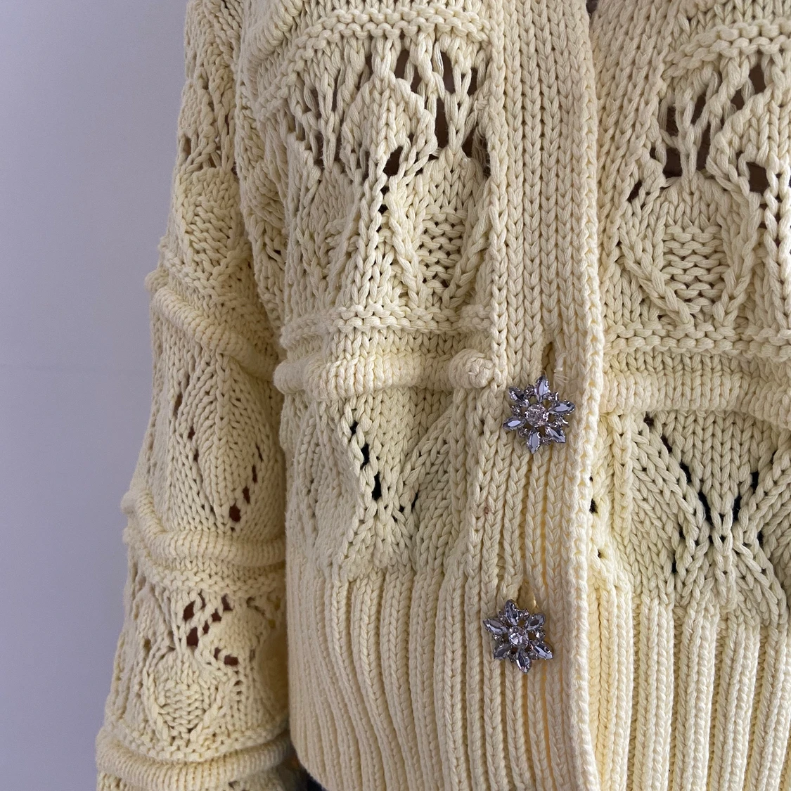 Gul mönstrad kofta  - 91