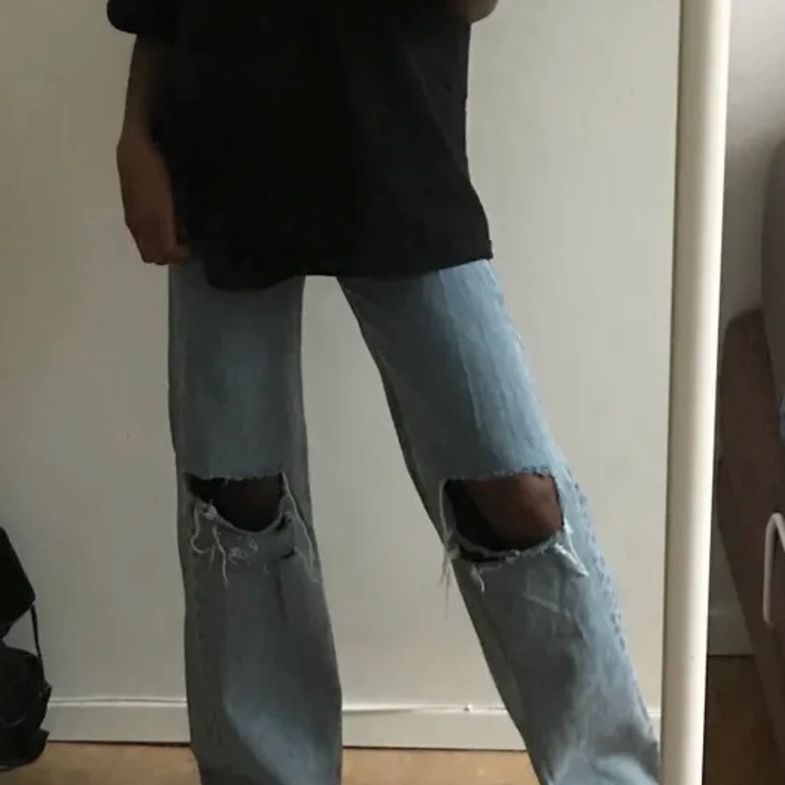 Jeans med hål