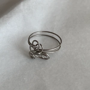 Silver ring  - Handgjord ring. 20mm i innerdiameter. Fri frakt.