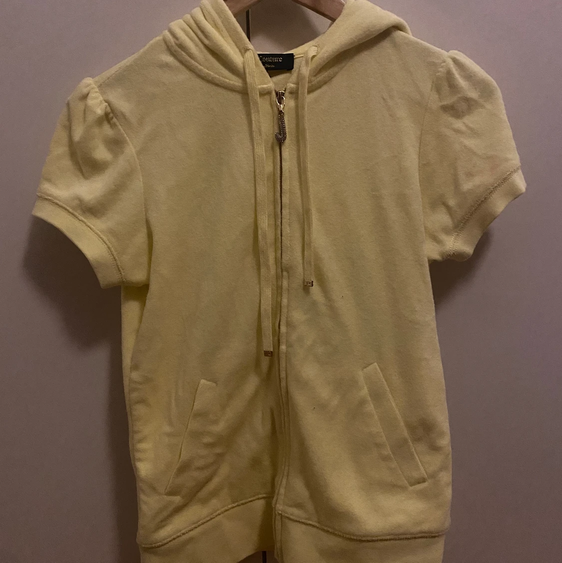 Juicy Couture kort ärmad huvtröja 