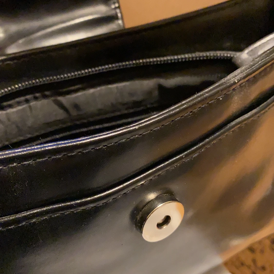 Svart trendig väska - 91