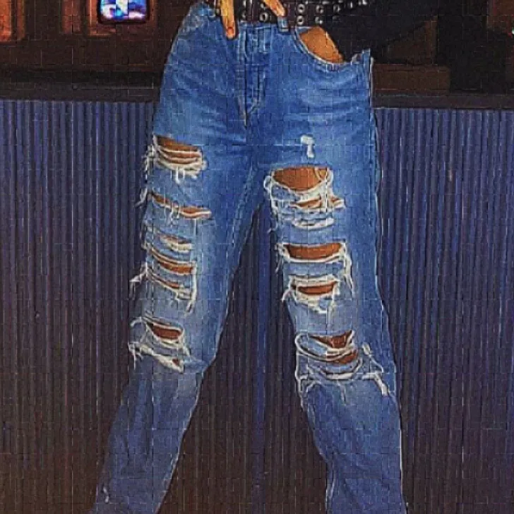 Baggy jeans. Super snygga och ger ut en hel vibe. 🛹🛹🛹 Trendig 00s byxor.... Använd en gång . Jeans & Byxor.