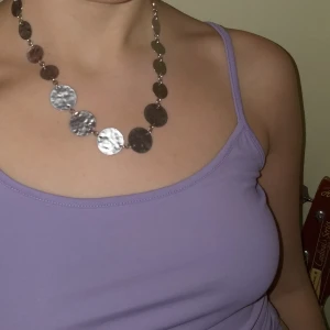 Silverhalsband - Jättefint oanvänt halsband! 