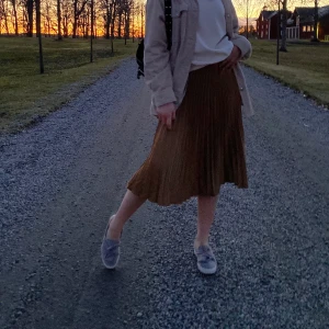 Brun/guld/brons kjol - Brun/guld/brons färgad kjol från H&M❤️Säljs pågrund av aldrig användning!