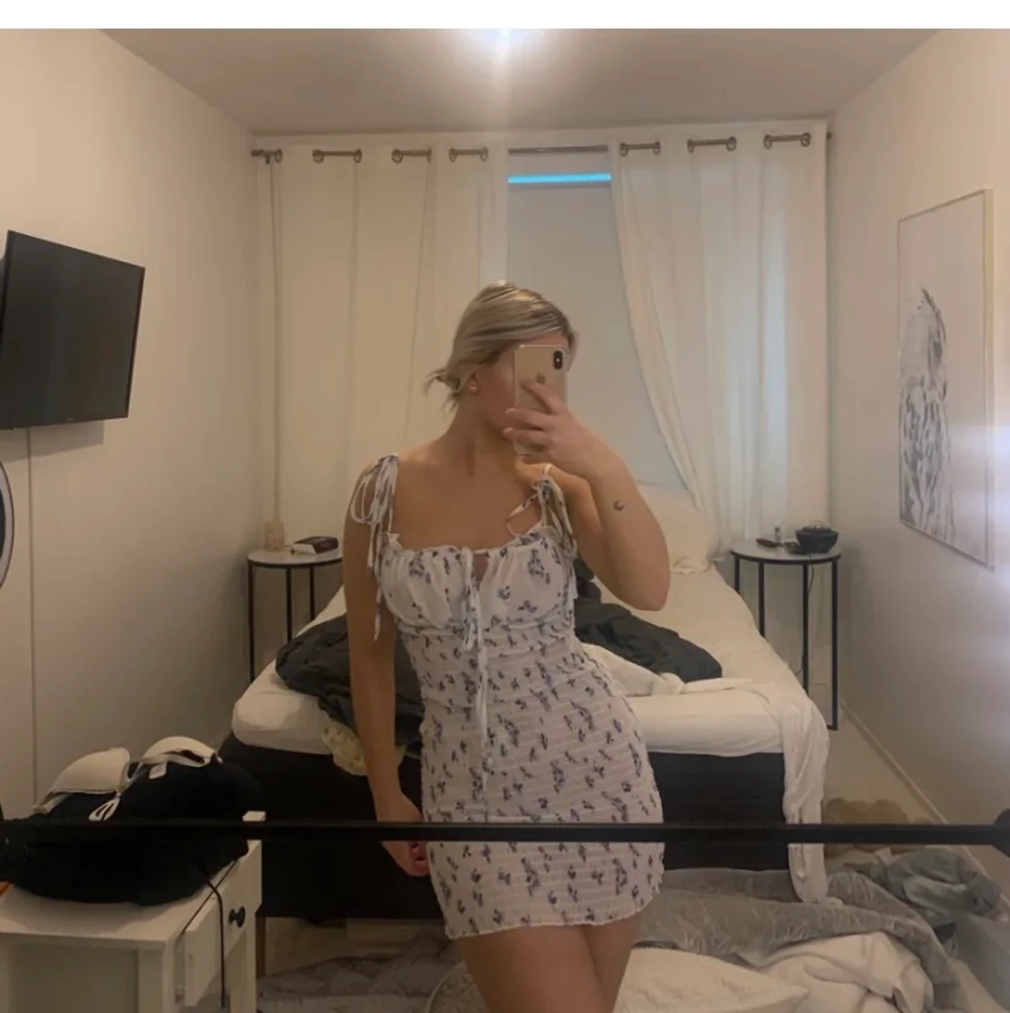 Snygg sommarklänning  - 90