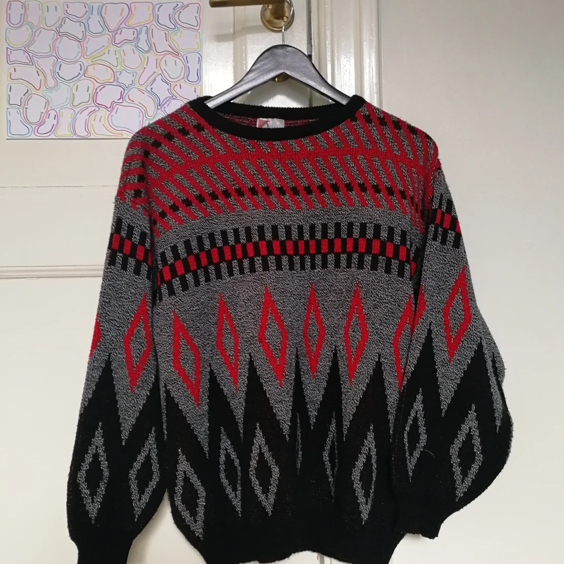 psychedelic oversized sweater