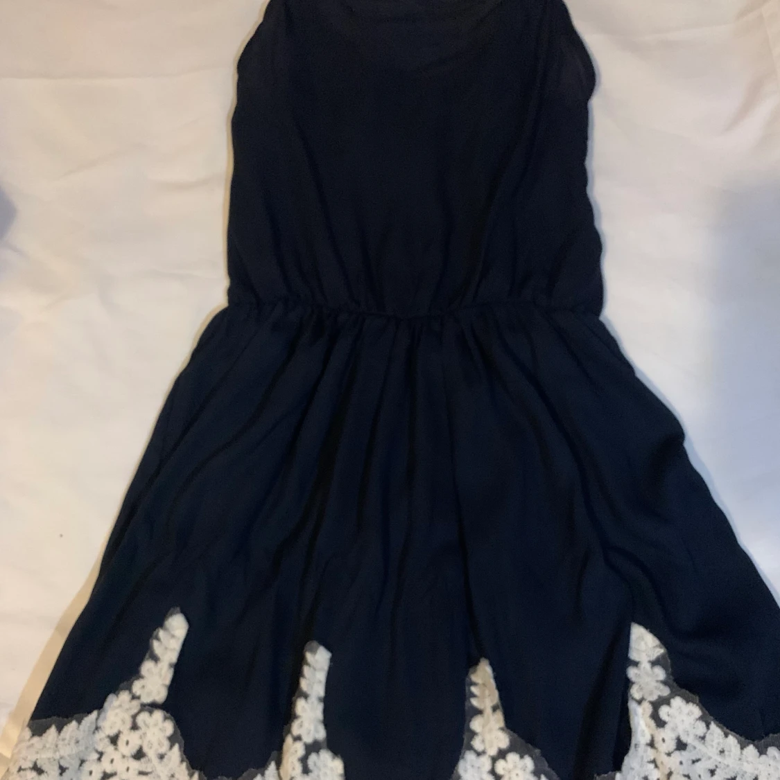 Blå sommar klänning - 90