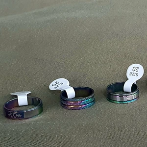 NY RAINBOW CROME COLLECTION  - Kommer 25 nya ringar i alla färger och storleker.     30kr för alla under black friday veckan.