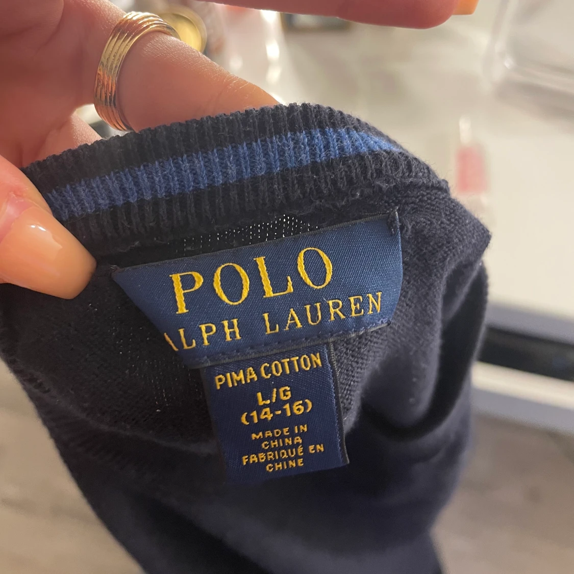 ralp raurel tröja  - 90