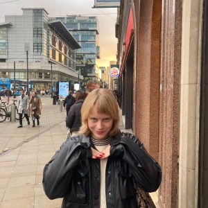 Top shop jacket - Leather , good condition 