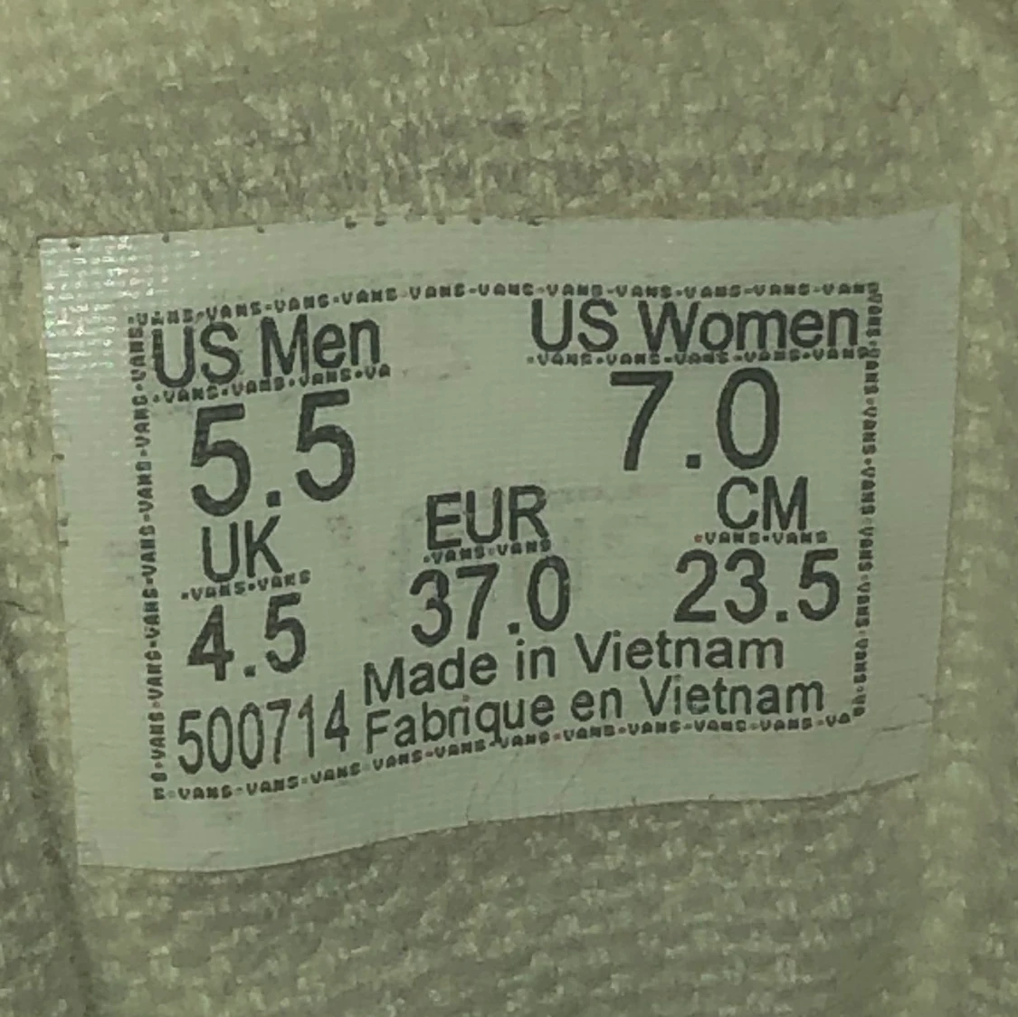 Vans old school med flammor - 91