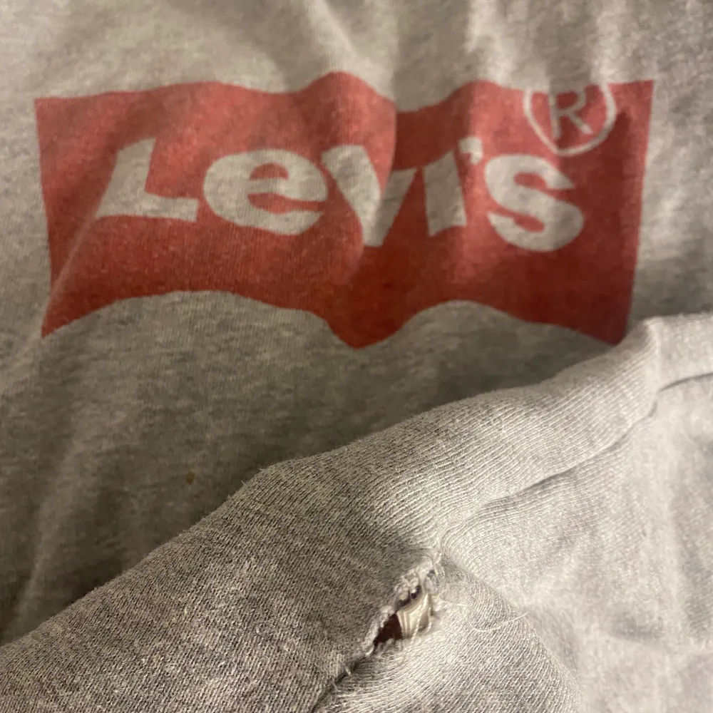 Levis hoodie i bra skick förutom de lilla hålet på höger sida av hoodien (går lätt att sy ihop) dom två första bilderna är lånade💖. Hoodies.
