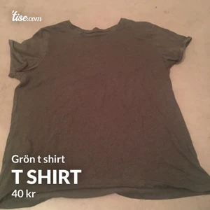 T shirt - Grön t shirt 