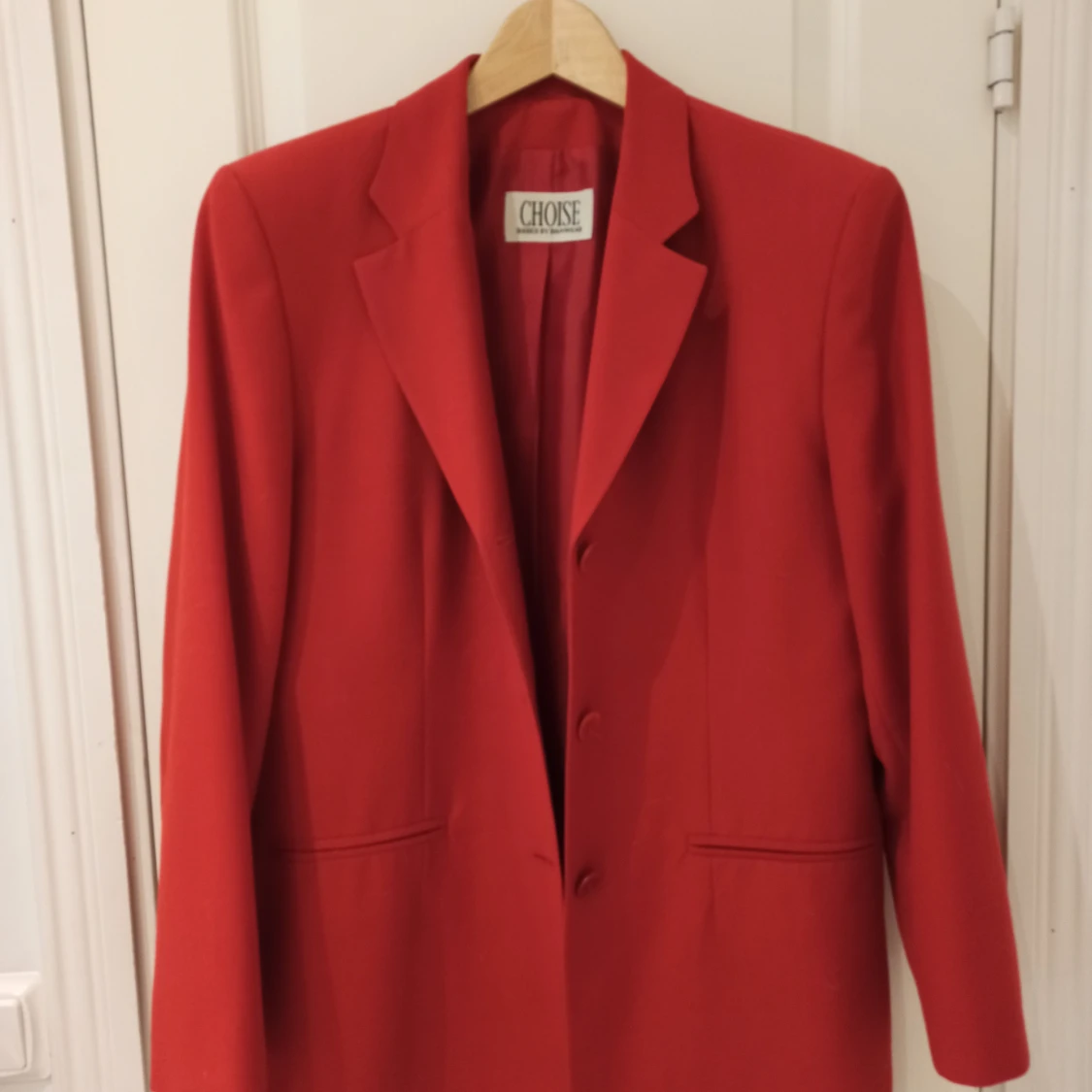 Red oversized blazer - 90