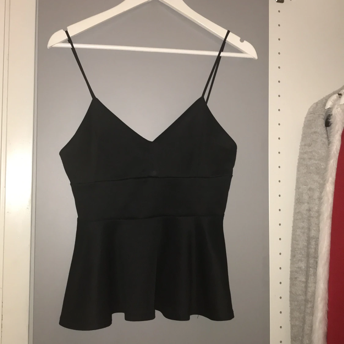 En svart klänning/ blus från GinaTricot❤️