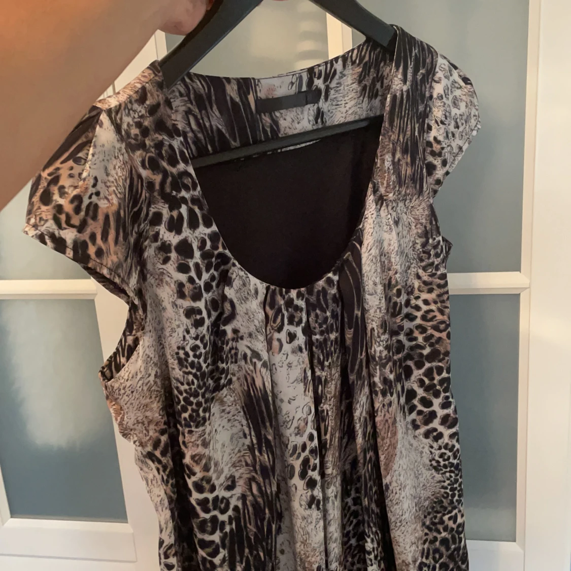 Leopard klänning  - 91