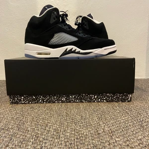 Air Jordan 5 Moonlight  - Air Jordan 5 Moonlight stolrek: 43 skick: 10/10 helt nya pris 2300kr retail: 2150