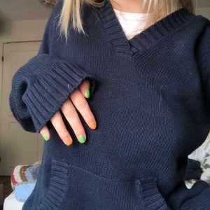 Stickad hoodie!!! - Frakt tillkommer💕💕