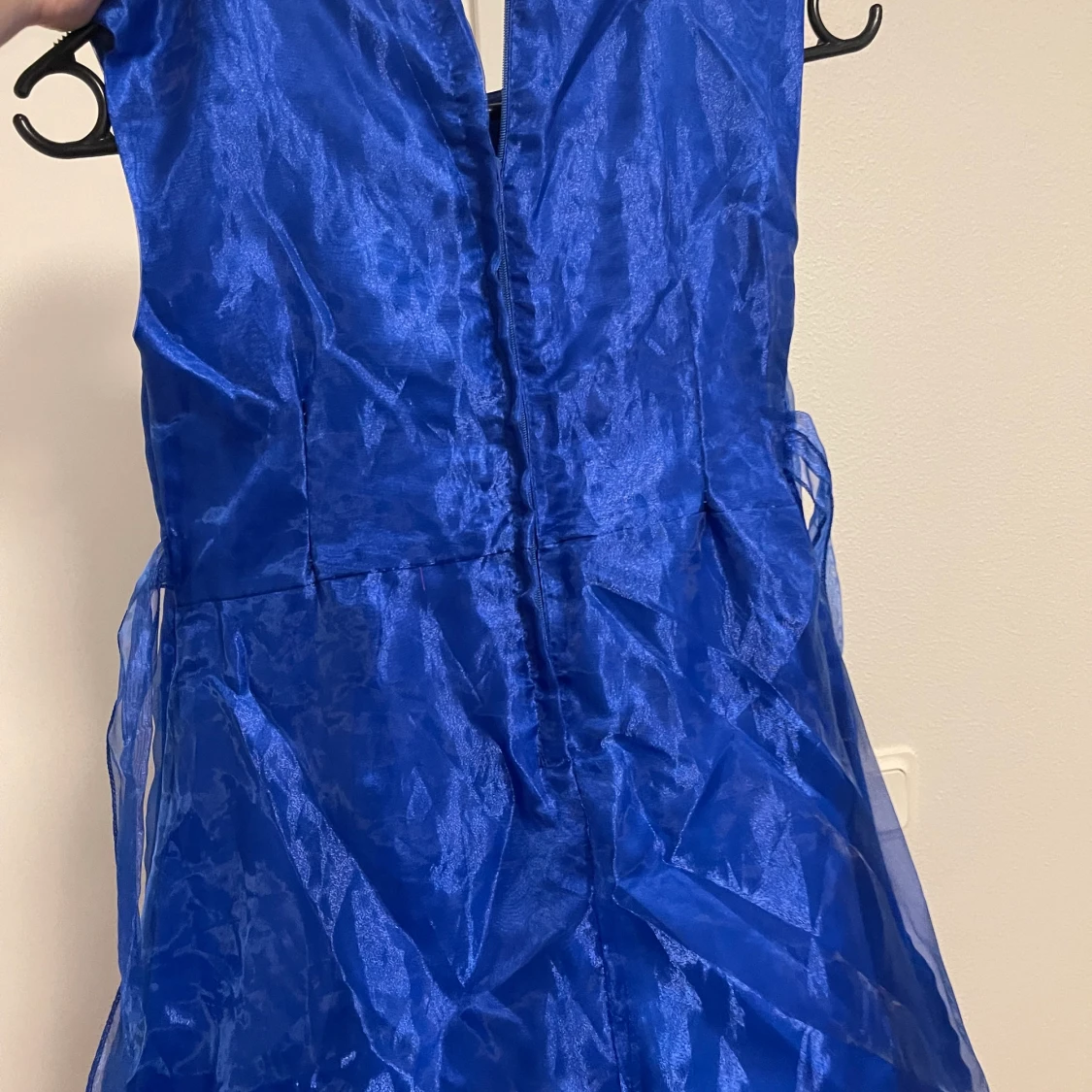 Blå barnklänning  - 91