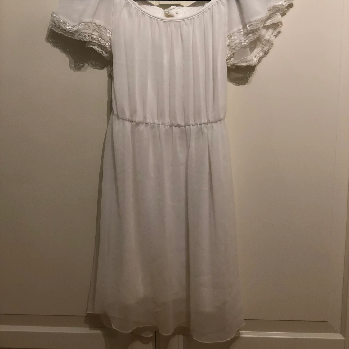 Vit klänning  - 90