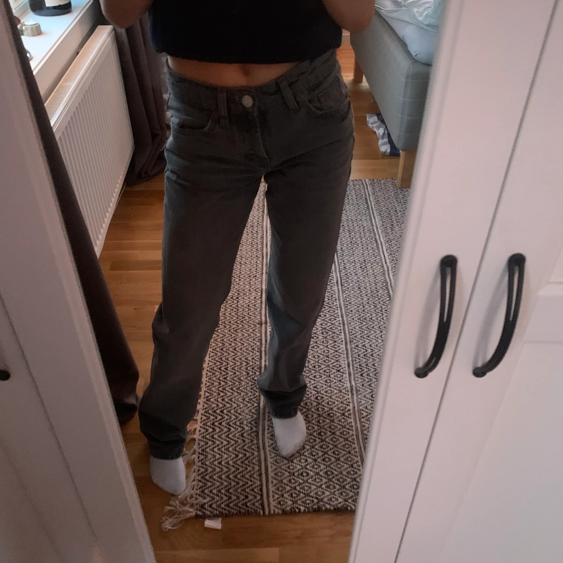 Grå super snygga byxor från zara