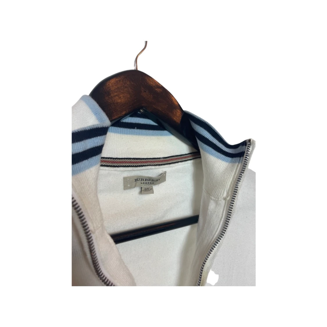 Burberry 1/4 zip tröja 