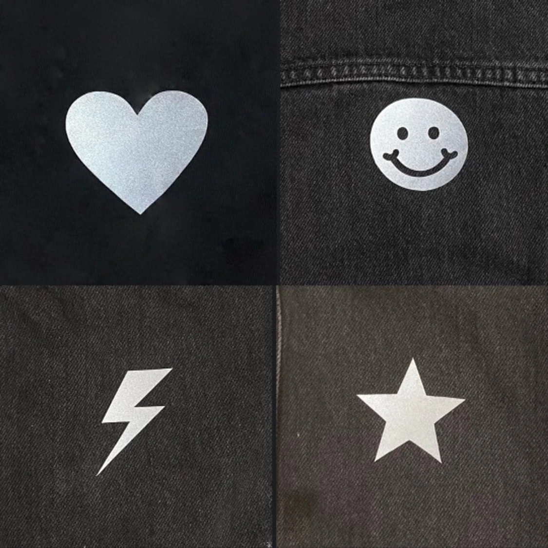 Påstrykbara reflexer - 90