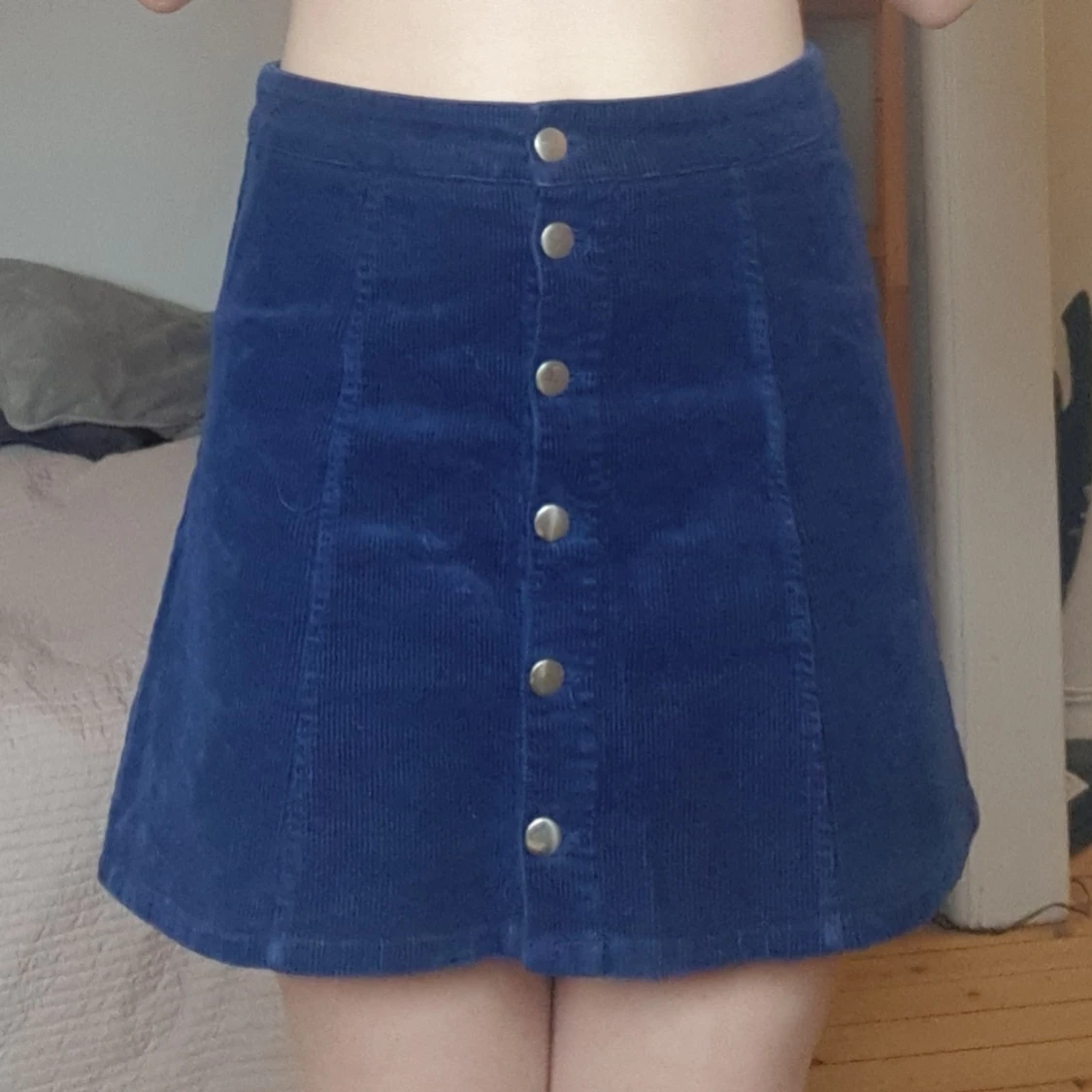 Blå manchester kjol! - 90