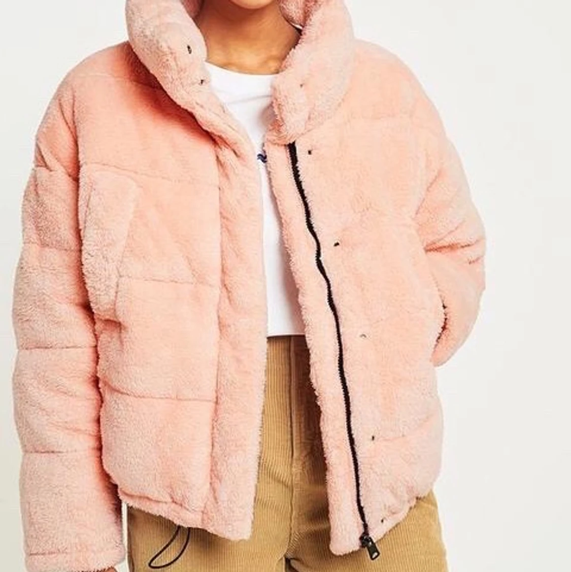 Fluffig pufferjacket 