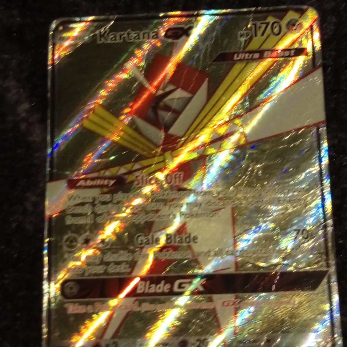 Kartana GX Pokémon card