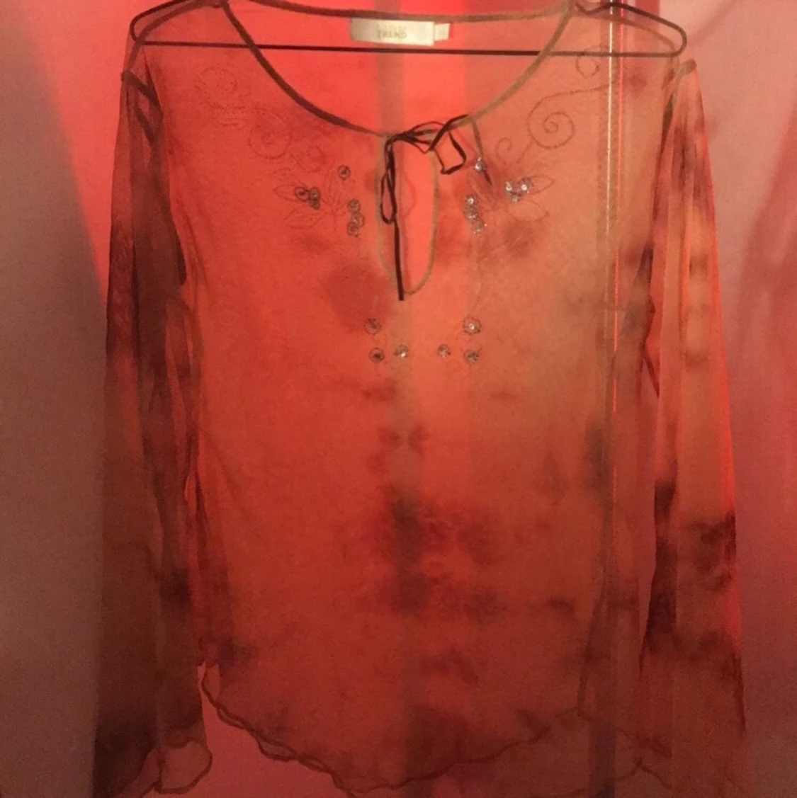 Meshtröja🤍🤎 - 90