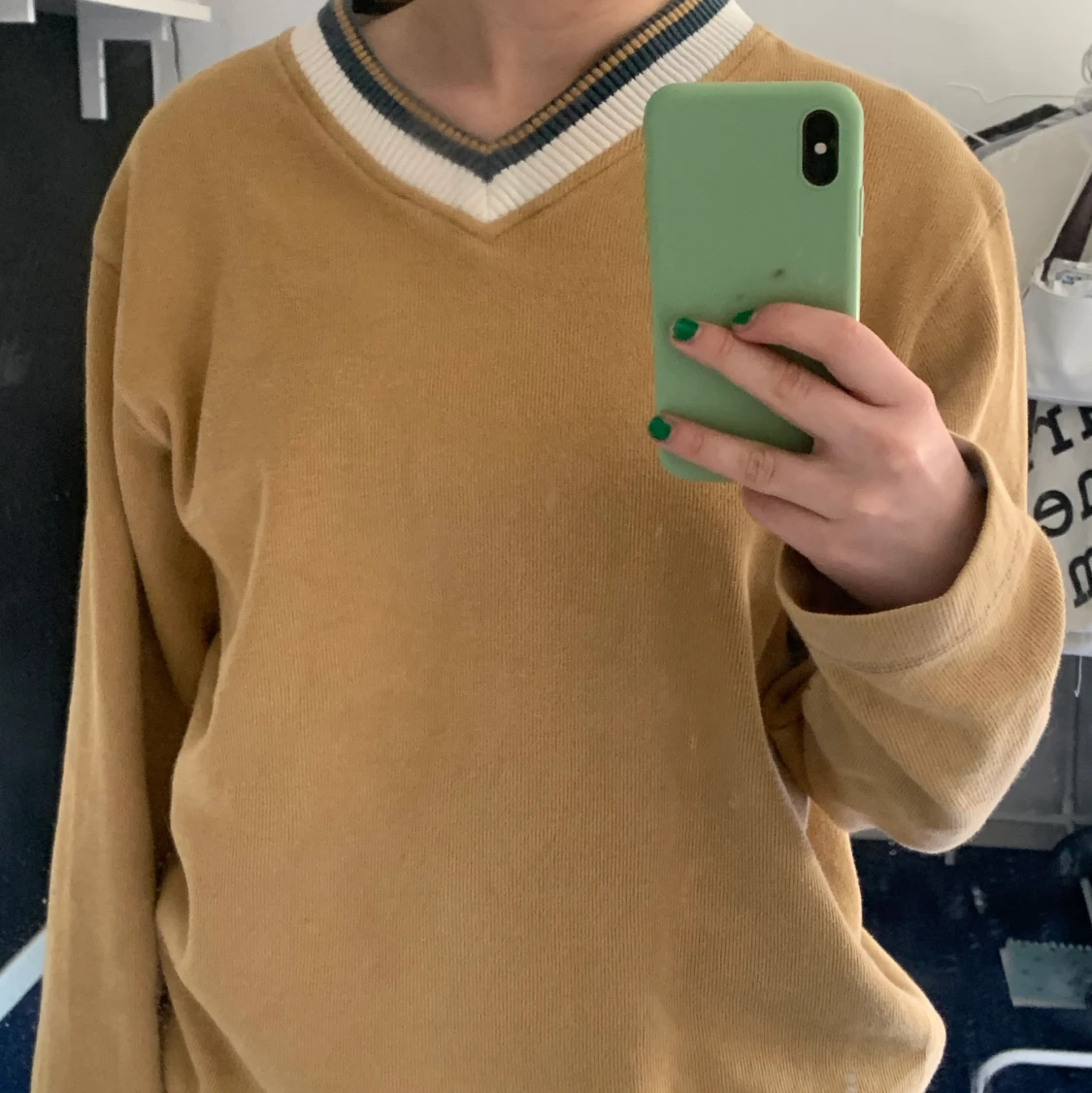 Vintage långärmad tröja