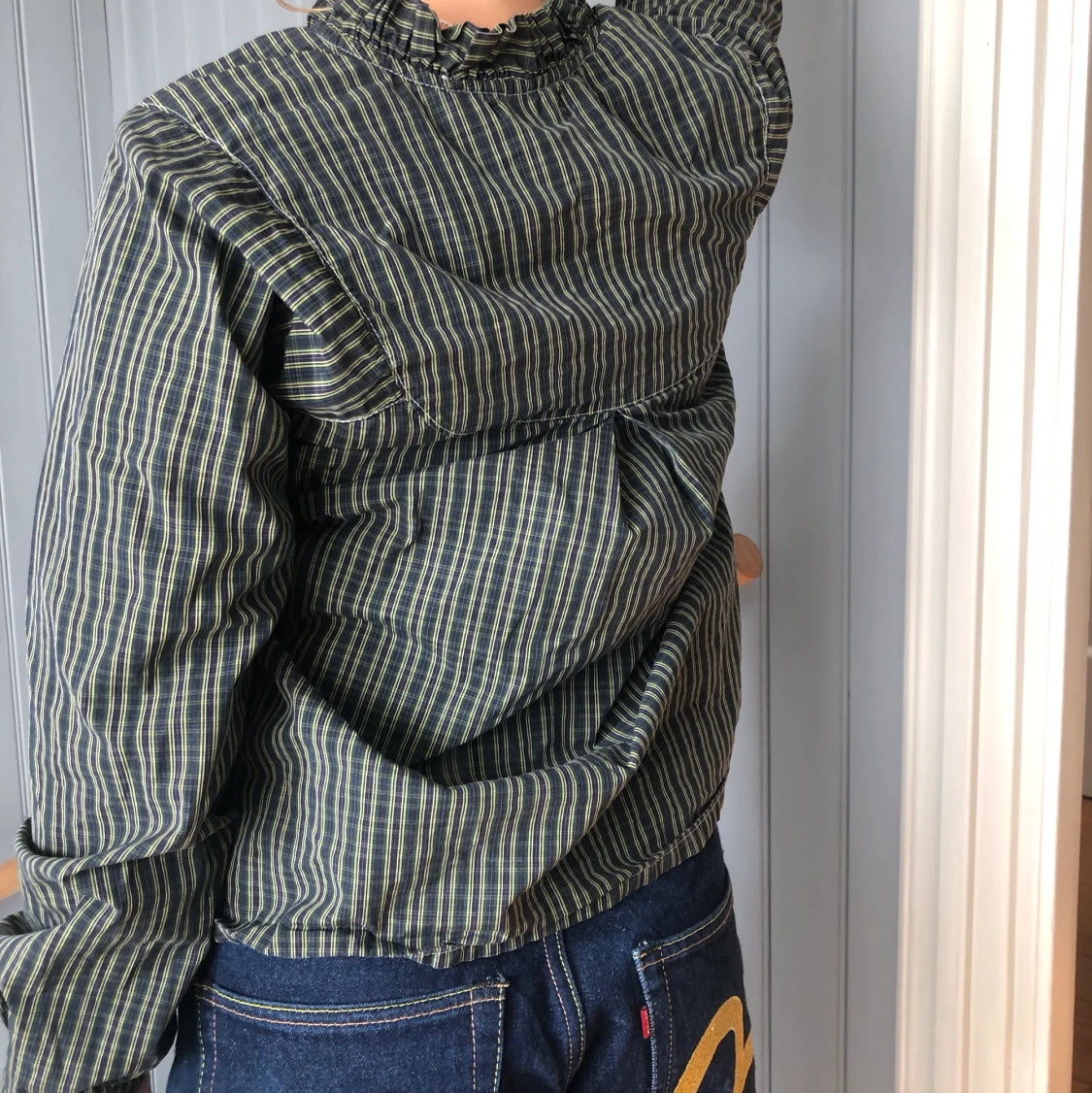 Rutig skjorta/blus! - 91