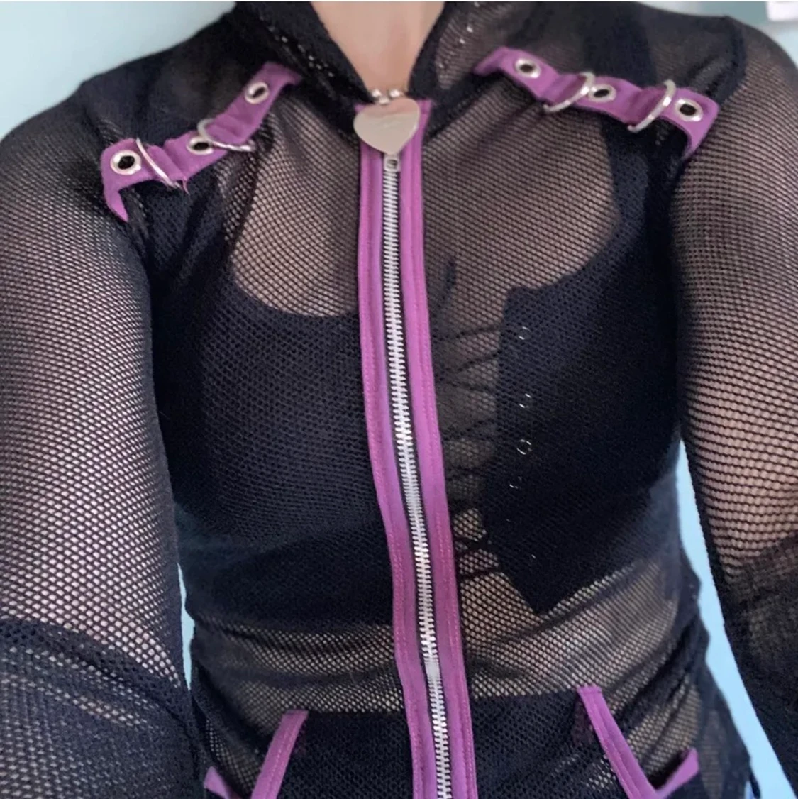 Living Dead Souls nät hoodie