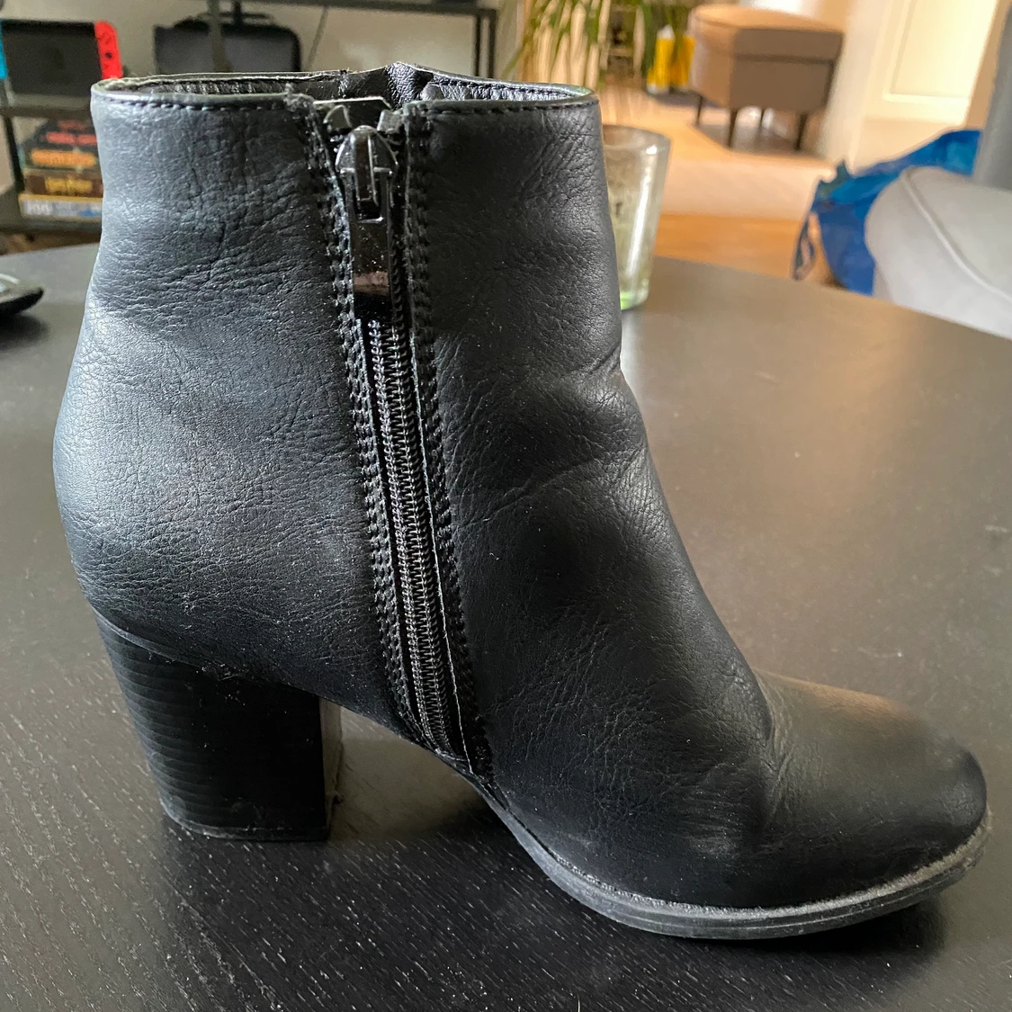 Klackskorn Svart stl 39 - 91