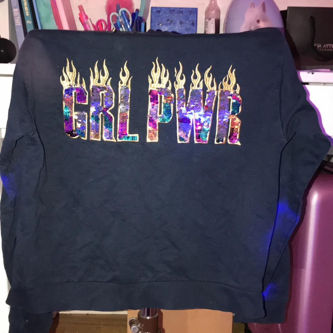 Jätte fin tjocktröja i storlek 146-152! - 90