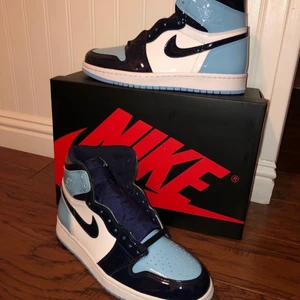 AUTHENTIC Air Jordan1 patent blue chill  - Air Jordan 1 